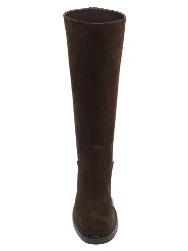 Gianvito Rossi Women's Ascott Suede Knee-High Boots - Moka - Size 11.5 | Thumbnail 4 Gianvito Rossi Women's Ascott Suede Knee-High Boots - Moka - Size 11.5 | Thumbnail 4