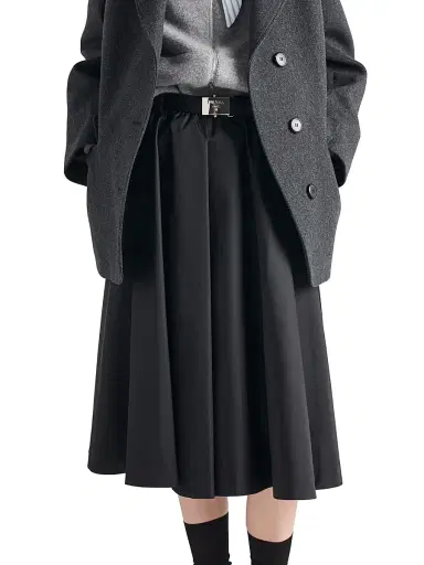 Prada Women's Re-Nylon Skirt - Black | Thumbnail 4 Prada Women's Re-Nylon Skirt - Black | Thumbnail 4