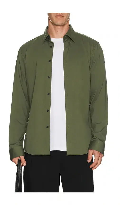 Theory Sylvain Structure Knit Shirt