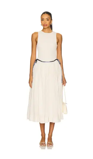 Free People Nightingale Solid Midi Dress | Thumbnail 1