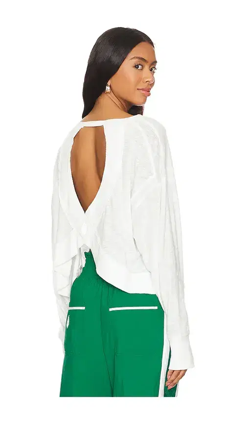 Free People x FP Movement My Time Layer Tee In White