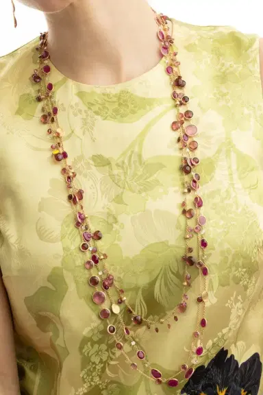 MARCO BICEGO Paradise Pink Tourmaline Necklace | Thumbnail 3