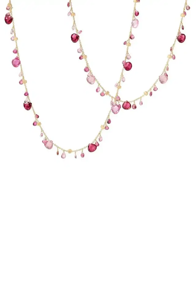 MARCO BICEGO Paradise Pink Tourmaline Necklace