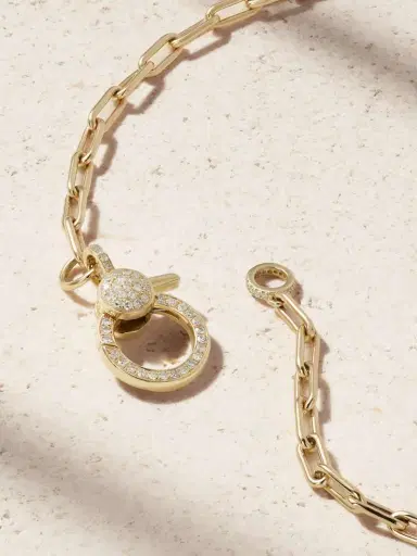 Ileana Makri 14-karat Gold Diamond Necklace | Thumbnail 3