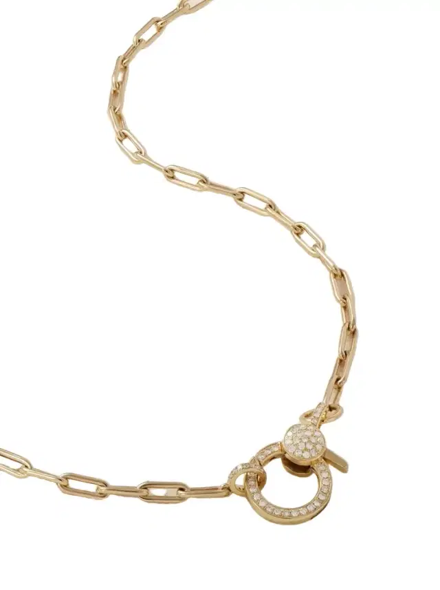 14-karat Gold Diamond Necklace
