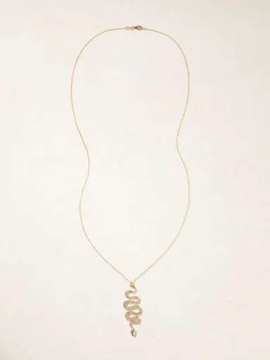 Ileana Makri Black Mamba 18-karat Gold Diamond Necklace | Thumbnail 4 Ileana Makri Black Mamba 18-karat Gold Diamond Necklace | Thumbnail 4