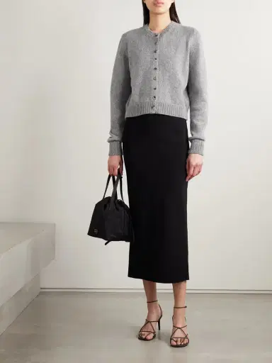 Khaite Everheart Cashmere Cardigan | Thumbnail 2 Khaite Everheart Cashmere Cardigan | Thumbnail 2