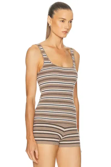 EAVES Cydnee Striped Knit Tank | Thumbnail 4 EAVES Cydnee Striped Knit Tank | Thumbnail 4