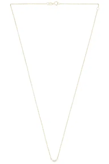 STONE AND STRAND Dainty Diamond Trio Necklace | Thumbnail 3