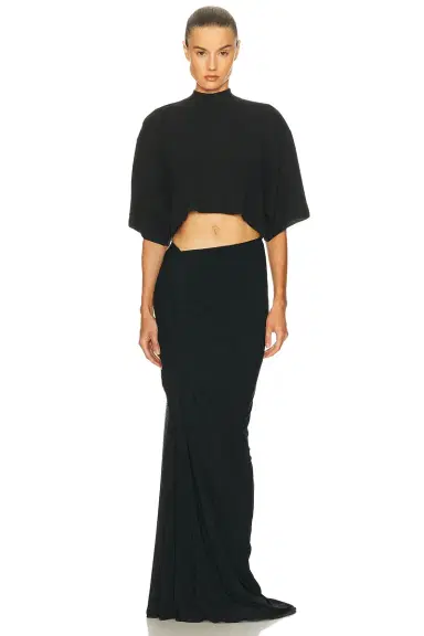Alaïa Gathered Skirt | Thumbnail 5