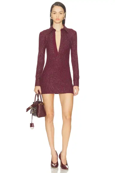 The Attico Studded Mini Dress | Thumbnail 3 The Attico Studded Mini Dress | Thumbnail 3