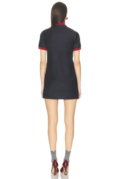Miu Miu Short Sleeve Mini Dress | Thumbnail 3 Miu Miu Short Sleeve Mini Dress | Thumbnail 3