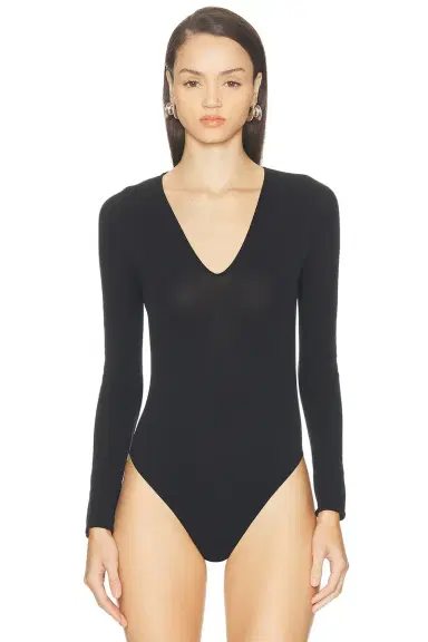 Wolford The V Neck Bodysuit | Thumbnail 2