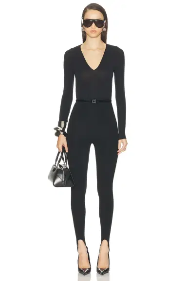 Wolford The V Neck Bodysuit | Thumbnail 5