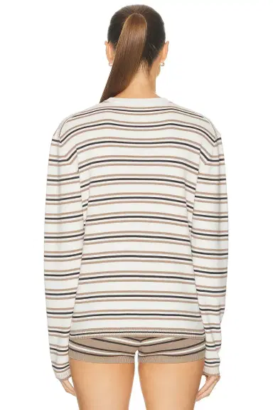 EAVES Cydnee Striped Oversized Sweater | Thumbnail 5 EAVES Cydnee Striped Oversized Sweater | Thumbnail 5