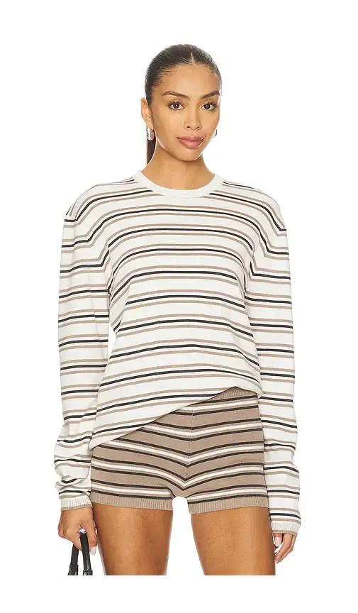 Cydnee Striped Oversized Sweater