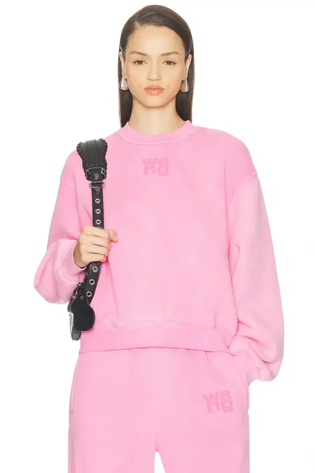 Alexander Wang Essential Terry Crew Sweatshirt