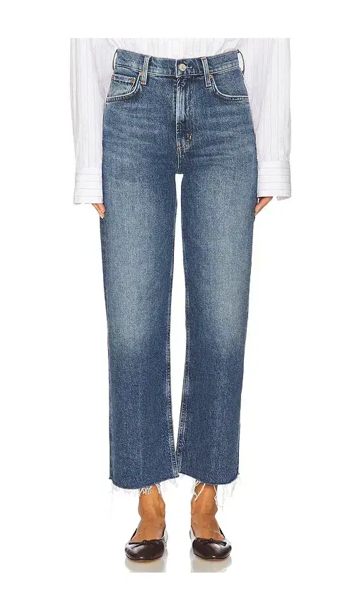 AGOLDE Ren High Rise Wide Leg Jeans