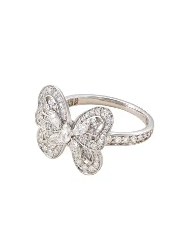 De Beers London Portraits Of Nature Butterfly 18-karat White Gold Diamond Ring | Thumbnail 1 De Beers London Portraits Of Nature Butterfly 18-karat White Gold Diamond Ring | Thumbnail 1