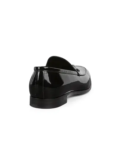 Gucci Men's Next Horsebit Patent Leather Loafers - Black - Size 13 | Thumbnail 3 Gucci Men's Next Horsebit Patent Leather Loafers - Black - Size 13 | Thumbnail 3