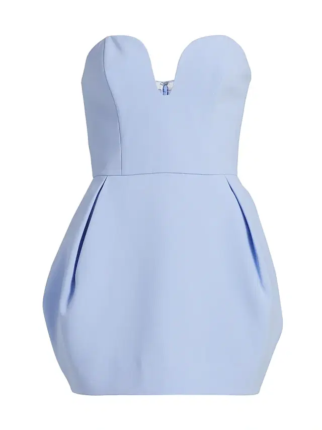 Amanda Uprichard Women's Rosiella Strapless Minidress - Lavender