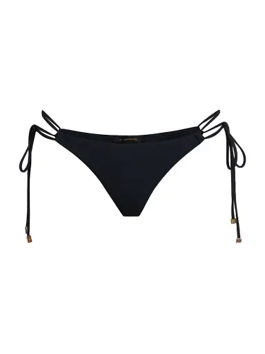 Kiki de Montparnasse Women's Euchaffe Tie Bikini Bottom - French Navy - Size XL | Thumbnail 1 Kiki de Montparnasse Women's Euchaffe Tie Bikini Bottom - French Navy - Size XL | Thumbnail 1