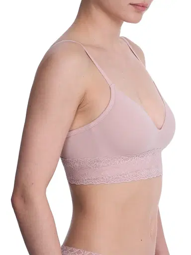 Natori Women's Bliss Perfection Wireless T-Shirt Bra - Rose Beige - Size 38B | Thumbnail 2