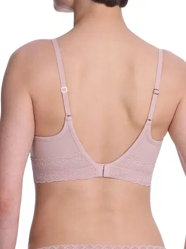Natori Women's Bliss Perfection Wireless T-Shirt Bra - Rose Beige - Size 38B | Thumbnail 3