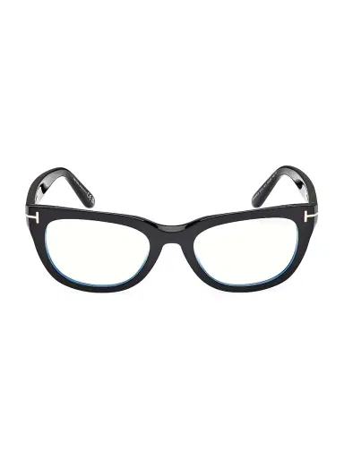 Tom Ford Women's 53MM Oval Blue Block Eyeglasses | Thumbnail 2 Tom Ford Women's 53MM Oval Blue Block Eyeglasses | Thumbnail 2