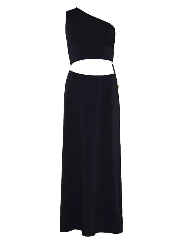 ERES Women's Légende Asymmetric One-Shoulder Maxi Dress - Black