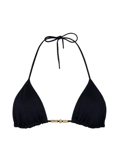 Eres Women's Ephemère Triangle Bikini Top - Black - Size 10 | Thumbnail 1