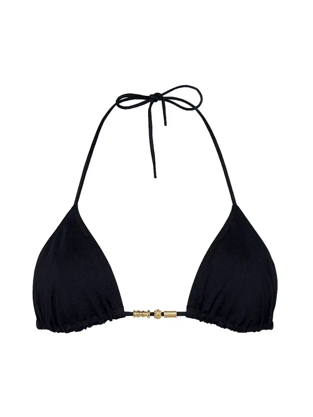 Women's Ephemère Triangle Bikini Top - Black