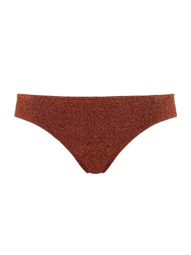 Eres Women's Etincelant Classic Brief Bikini Bottom - Cuivre Lurex - Size 10 | Thumbnail 1