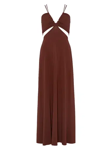 Eres Women's Saba Maxi Dress - Tortue - Size Large | Thumbnail 1 Eres Women's Saba Maxi Dress - Tortue - Size Large | Thumbnail 1