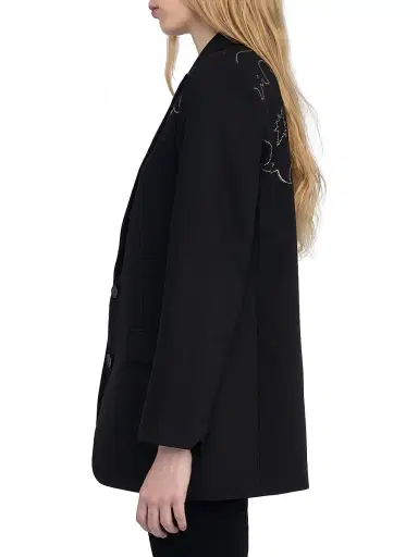 Zadig & Voltaire Women's Viva Embellished Blazer - Black - Size XL | Thumbnail 5