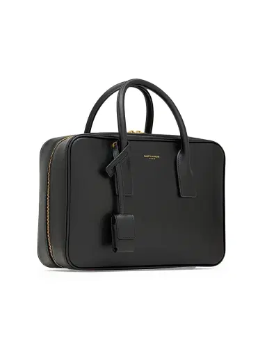 Saint Laurent Women's Sac De Jour Bauletto Bag - Black | Thumbnail 6 Saint Laurent Women's Sac De Jour Bauletto Bag - Black | Thumbnail 6