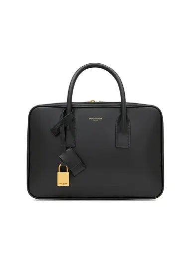 Saint Laurent Women's Sac De Jour Bauletto Bag - Black | Thumbnail 1 Saint Laurent Women's Sac De Jour Bauletto Bag - Black | Thumbnail 1
