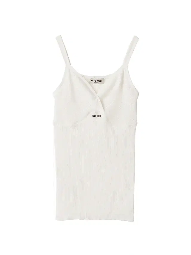 Women's Cotton Knit Top - White