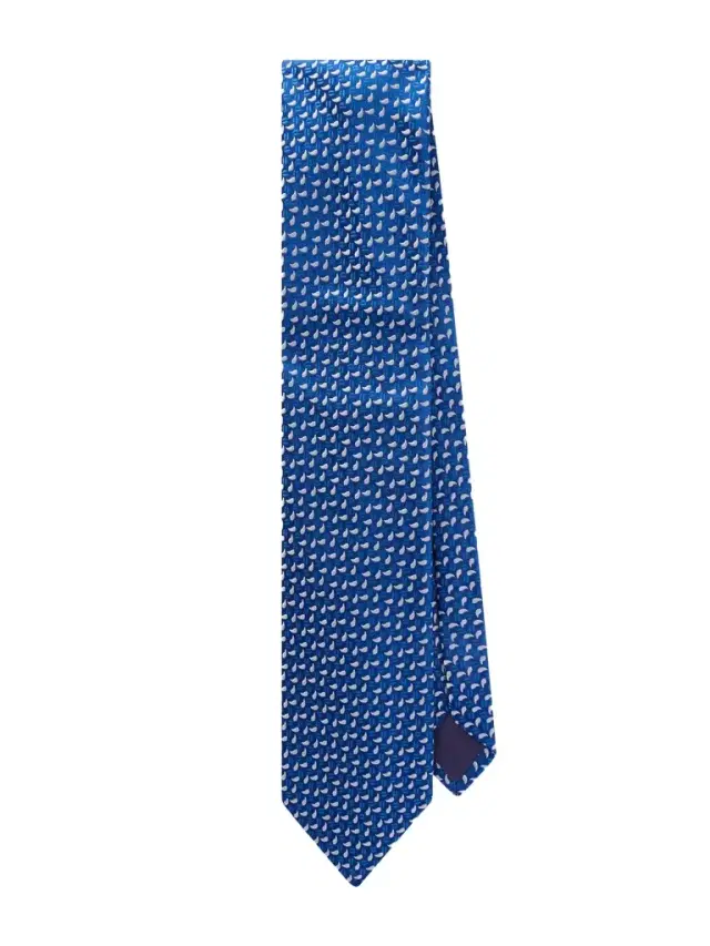 8.5cm Embroidered Silk-Twill Tie - Men 8.5cm Embroidered Silk-Twill Tie - Men
