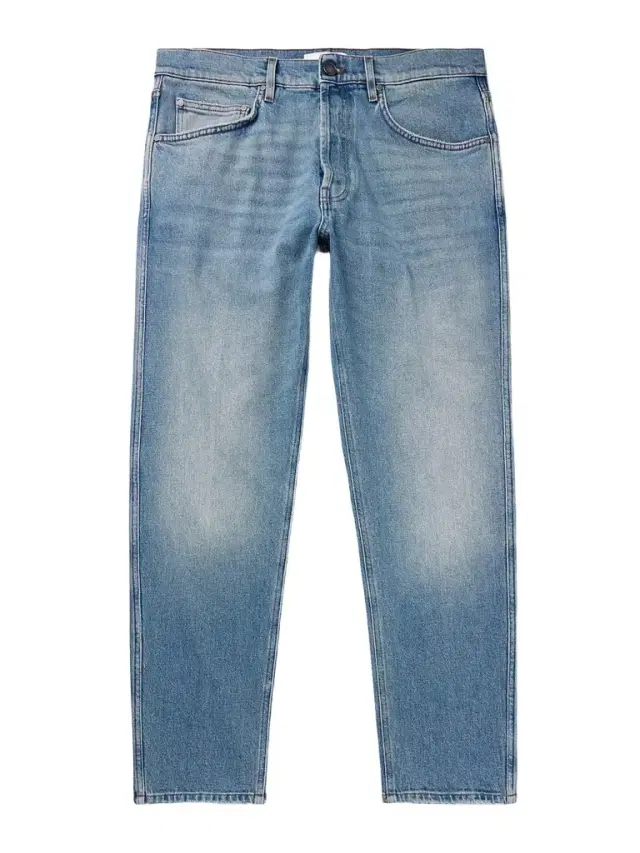 Slim-Fit Straight-Leg Jeans - Men