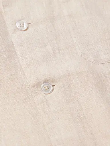 Derek Rose Sicily 1 Linen Pyjama Set - Men | Thumbnail 5