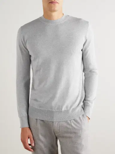 ELEVENTY Slim-Fit Wool Sweater - Men | Thumbnail 3