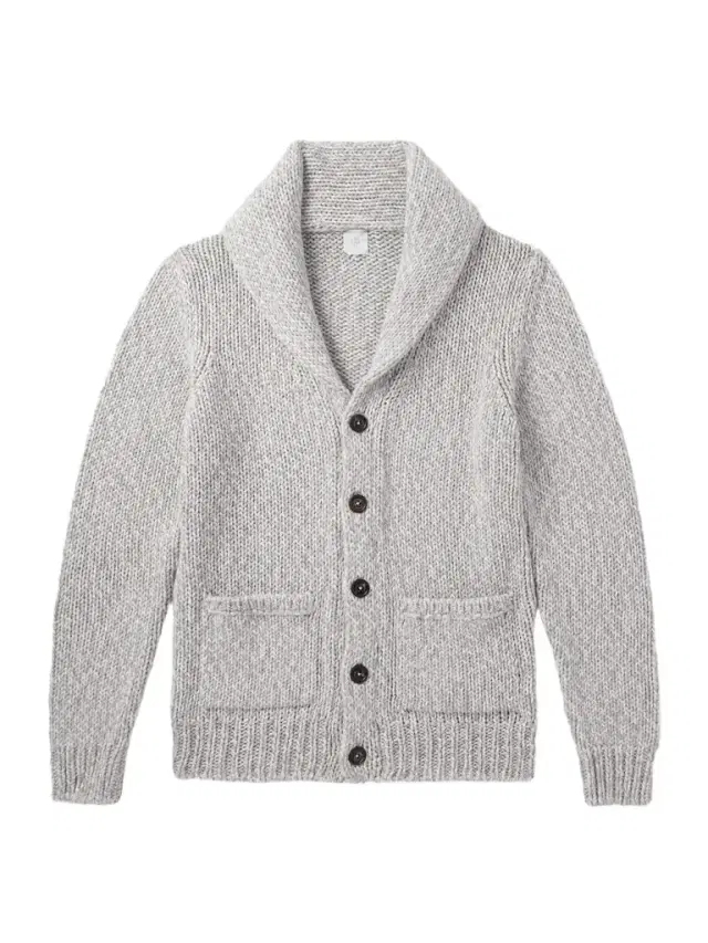 ELEVENTY Slim-Fit Shawl-Collar Cashmere Cardigan - Men