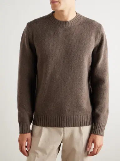 ELEVENTY Slim-Fit Wool Sweater - Men | Thumbnail 3