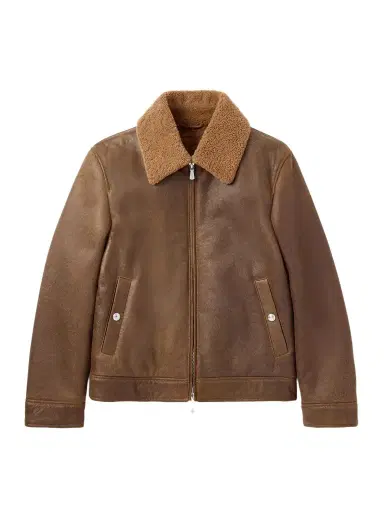 ELEVENTY Slim-Fit Shearling Jacket - Men | Thumbnail 1 ELEVENTY Slim-Fit Shearling Jacket - Men | Thumbnail 1