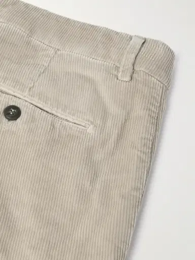 ELEVENTY Slim-Fit Straight-Leg Stretch Cotton and Modal-Blend Corduroy Trousers - Men | Thumbnail 5 ELEVENTY Slim-Fit Straight-Leg Stretch Cotton and Modal-Blend Corduroy Trousers - Men | Thumbnail 5