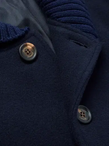 ELEVENTY Slim-Fit Ribbed-Knit Trimmed Wool-Blend Bomber Jacket - Men | Thumbnail 5 ELEVENTY Slim-Fit Ribbed-Knit Trimmed Wool-Blend Bomber Jacket - Men | Thumbnail 5