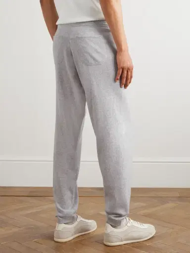 ELEVENTY Tapered Cashmere Sweatpants - Men | Thumbnail 4 ELEVENTY Tapered Cashmere Sweatpants - Men | Thumbnail 4