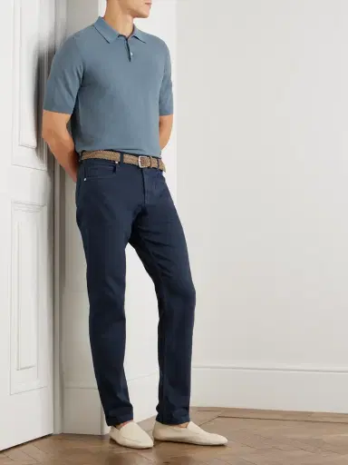 ELEVENTY Slim-Fit Straight-Leg Jeans - Men | Thumbnail 2 ELEVENTY Slim-Fit Straight-Leg Jeans - Men | Thumbnail 2
