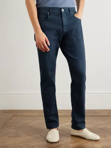 ELEVENTY Slim-Fit Straight-Leg Jeans - Men | Thumbnail 3 ELEVENTY Slim-Fit Straight-Leg Jeans - Men | Thumbnail 3
